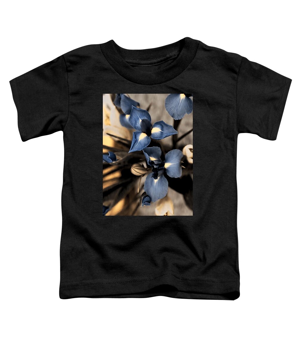 Iris Toddler T-Shirt featuring the photograph Sweet Memories by Theresa Campbell