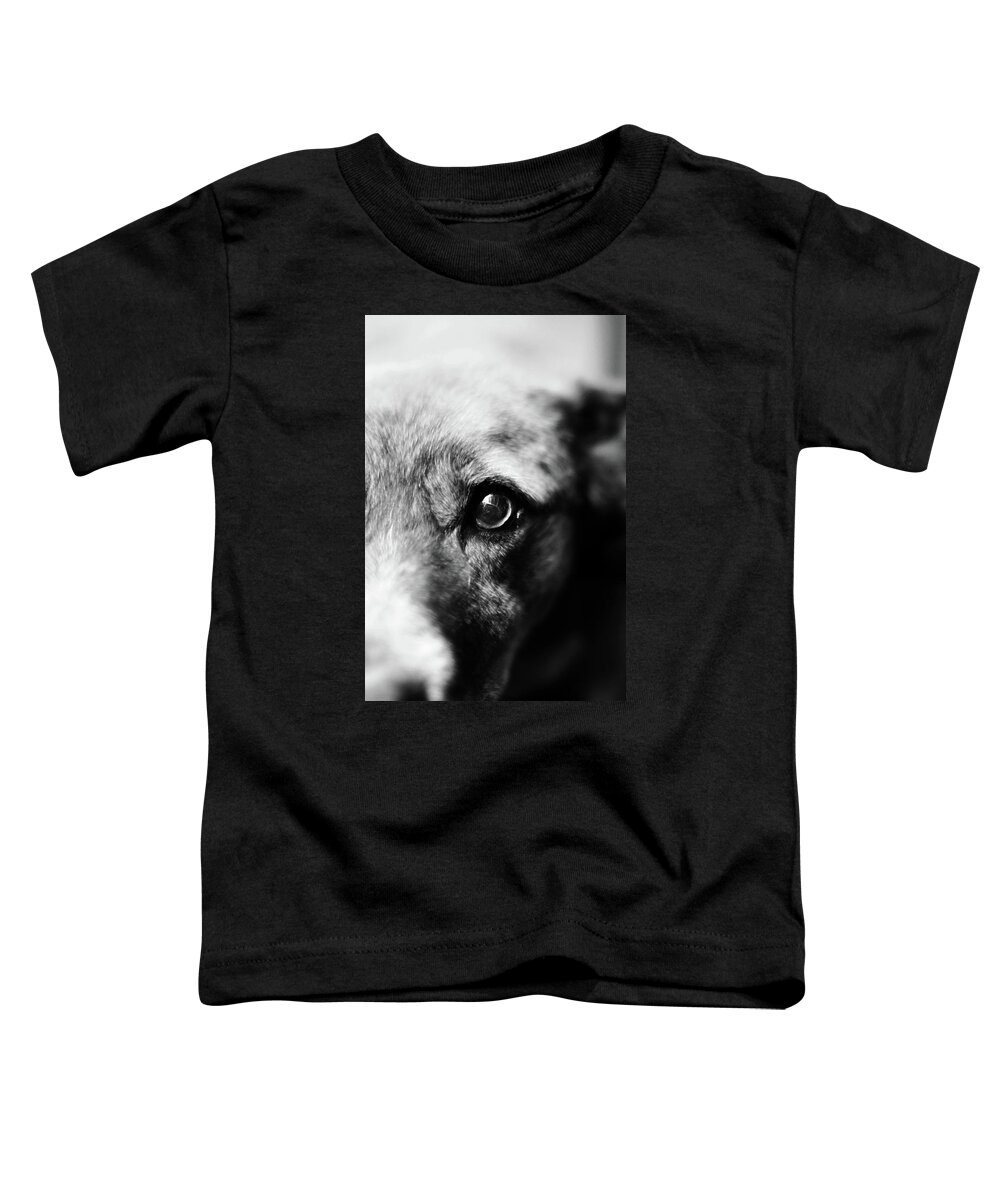 Taters Toddler T-Shirt featuring the photograph Taters Eye by Sandra Dalton