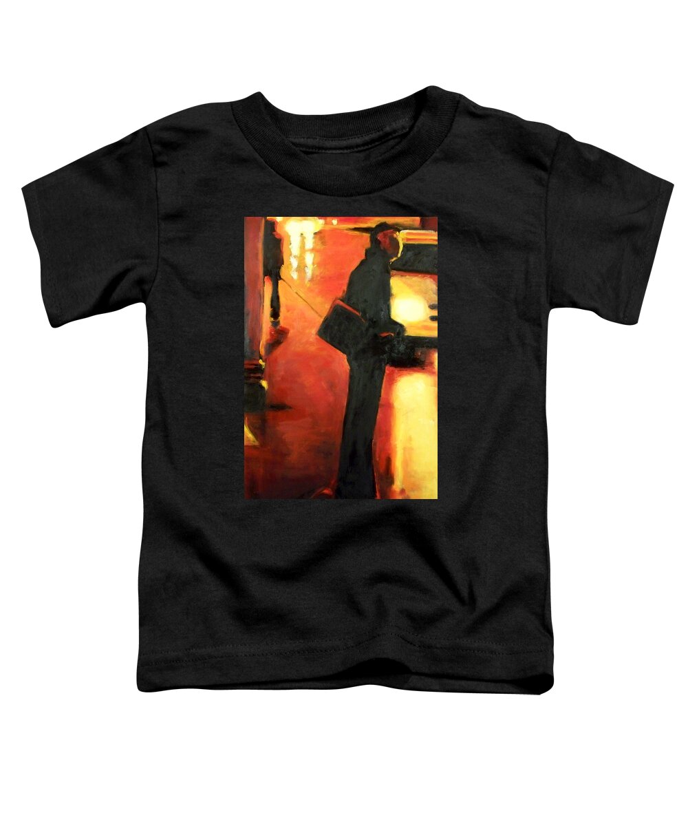 Rob Toddler T-Shirt featuring the painting That First Step by Robert Reeves