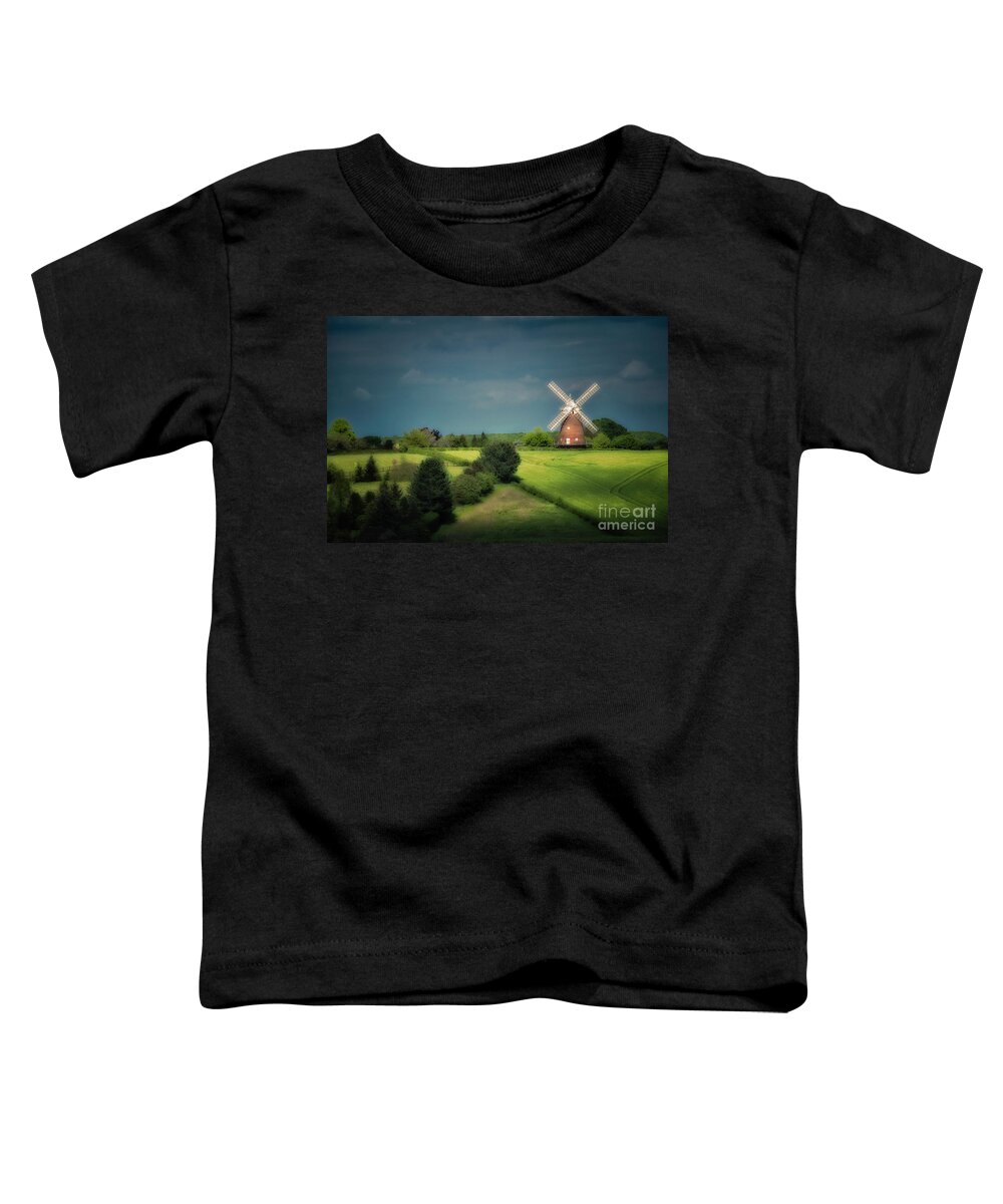 Windmill Toddler T-Shirt featuring the photograph Thaxted Mill Essex UK by Jack Torcello