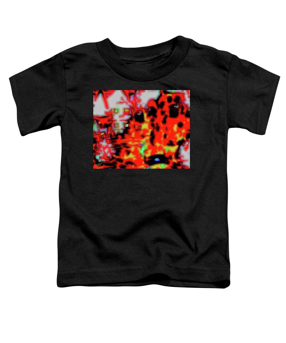 Abstract Toddler T-Shirt featuring the photograph The Abstract Bridge by Gina O'Brien