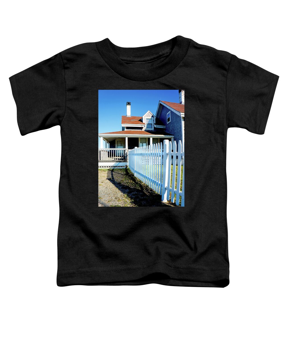 Cape Cod Toddler T-Shirt featuring the photograph The Day is Getting Long by Greg Fortier