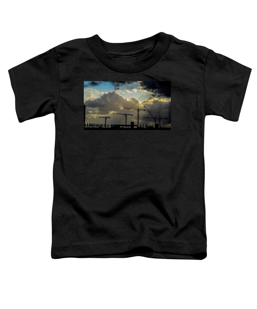 Clouds Toddler T-Shirt featuring the photograph The future by Andre Brands