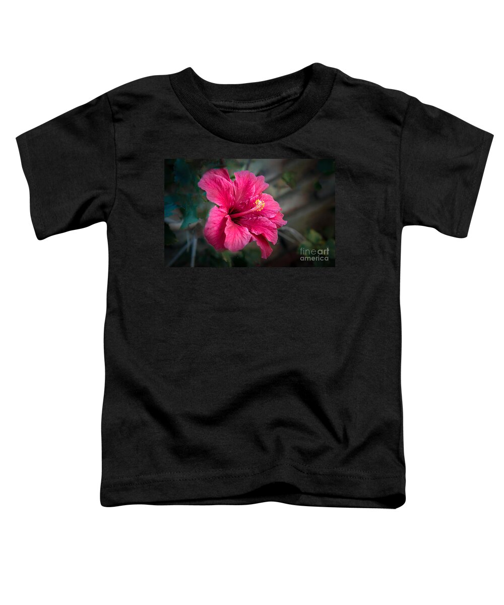Hibiscus Toddler T-Shirt featuring the photograph The Hibiscus by Robert Bales