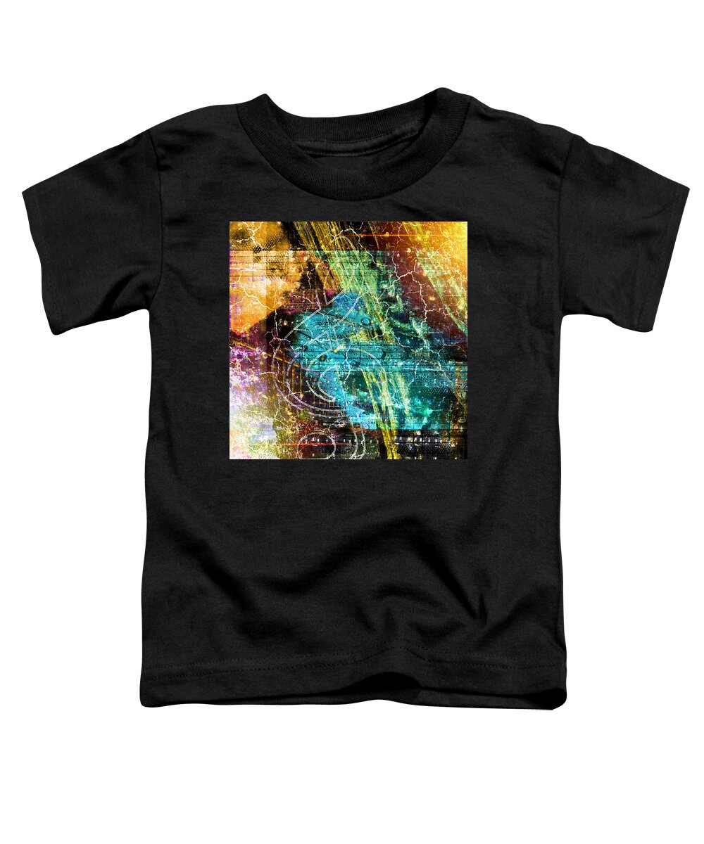 Art Toddler T-Shirt featuring the digital art The Magic Key. by Art Di