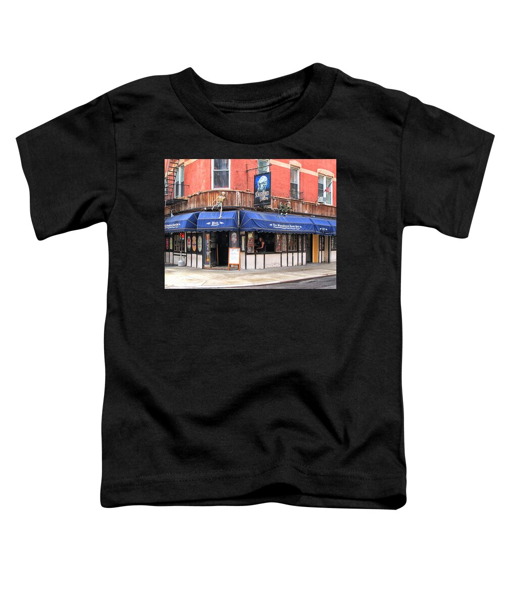 The Slaughtered Lamb Toddler T-Shirt featuring the photograph The Slaughtered Lamb by Dave Mills