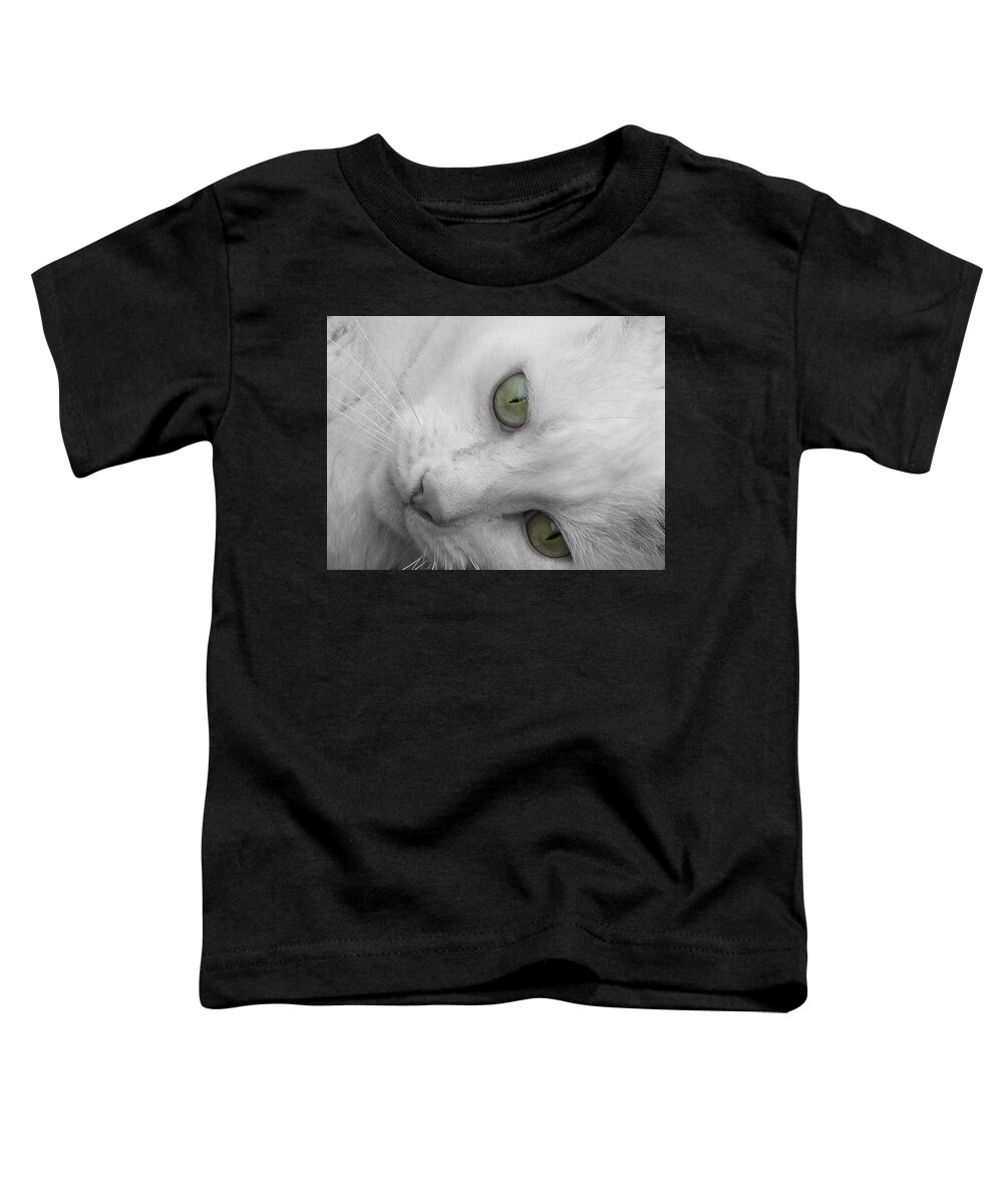 White Toddler T-Shirt featuring the photograph Tiki Love by Belinda Cox