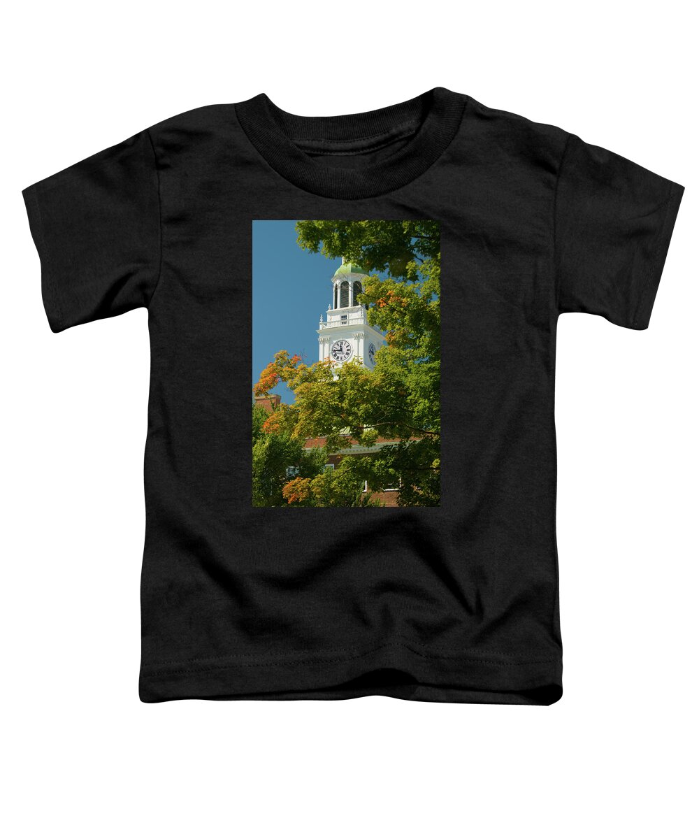 dartmouth College Toddler T-Shirt featuring the photograph Time for Autumn by Paul Mangold