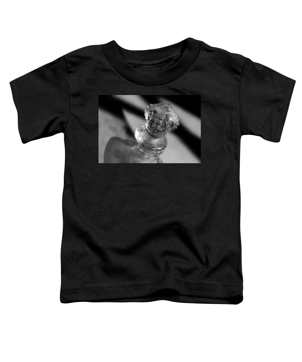 Bottle Toddler T-Shirt featuring the photograph Topper by Mike Eingle