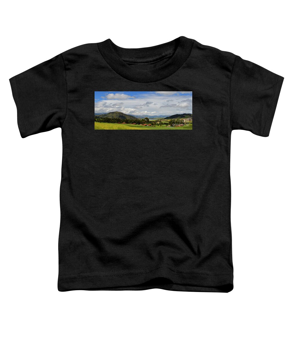 Road Toddler T-Shirt featuring the photograph Tranquility. Peru by Ksenia VanderHoff