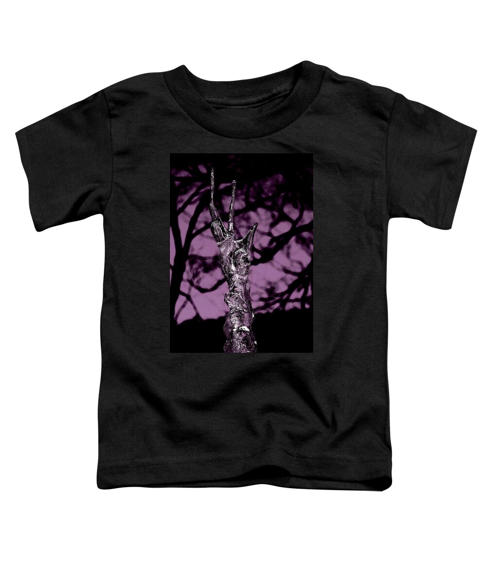 Hand Toddler T-Shirt featuring the digital art Transference by Danielle R T Haney