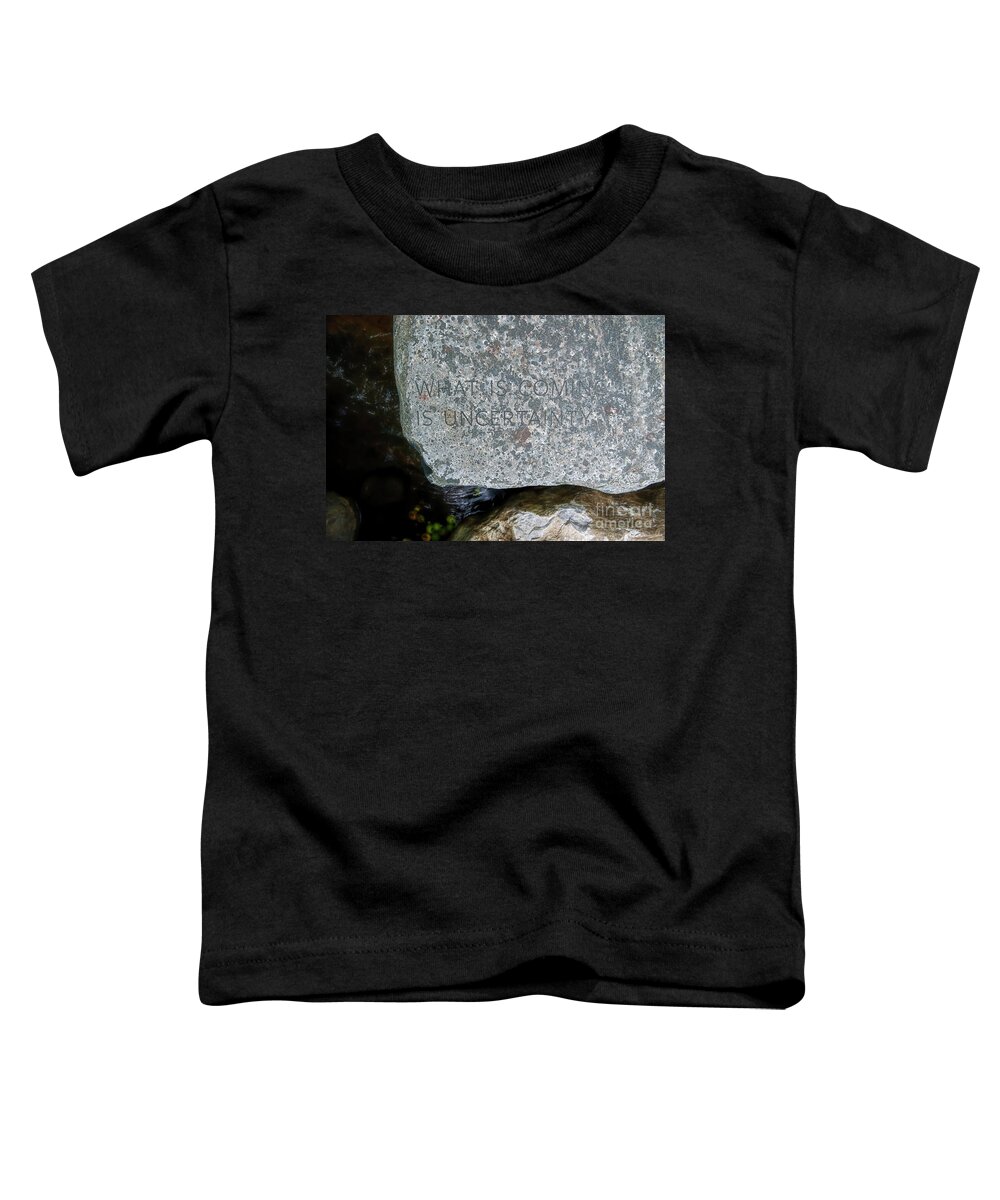 Uncertainty Toddler T-Shirt featuring the photograph Uncertainty by David Arment