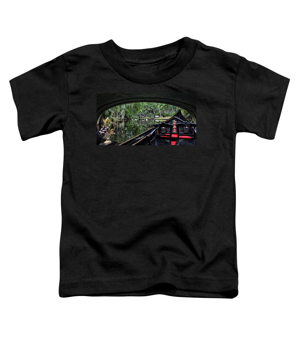 New Orleans Toddler T-Shirt featuring the photograph Under The Bridge by Judy Vincent