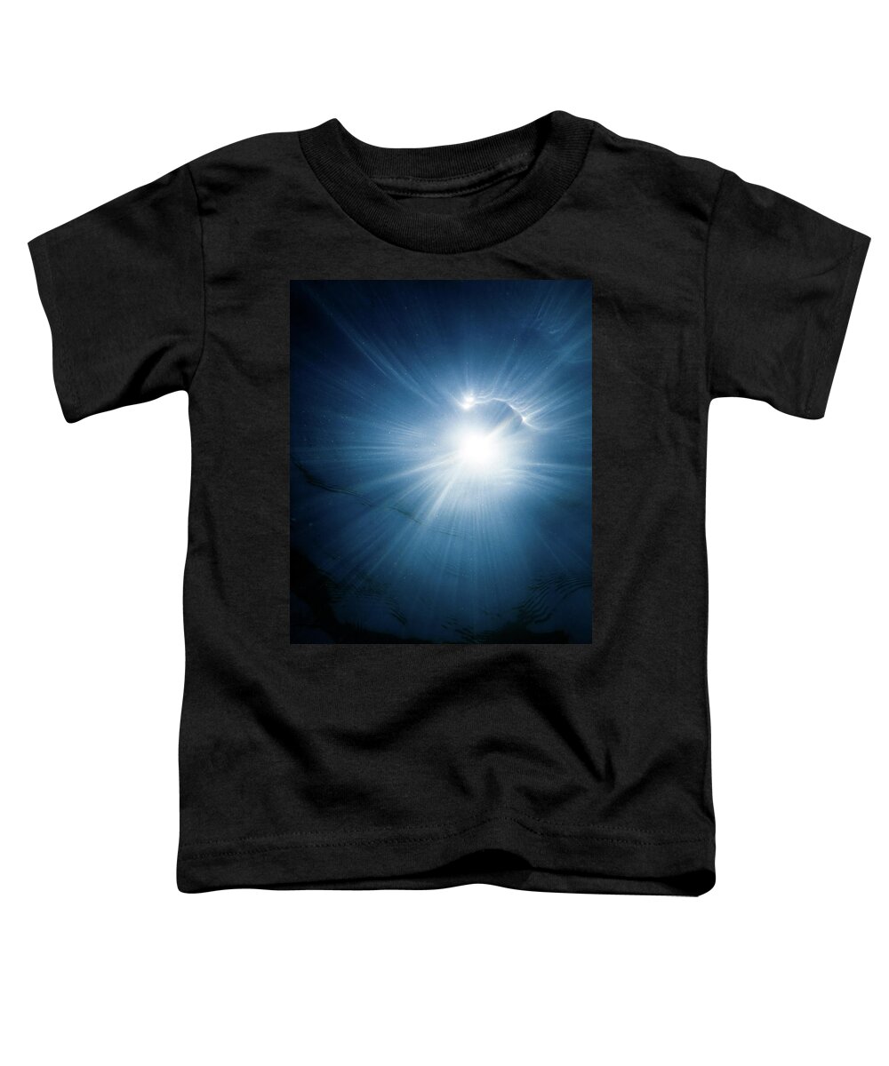 Water Toddler T-Shirt featuring the photograph Underwater Sunlight by Christopher Johnson