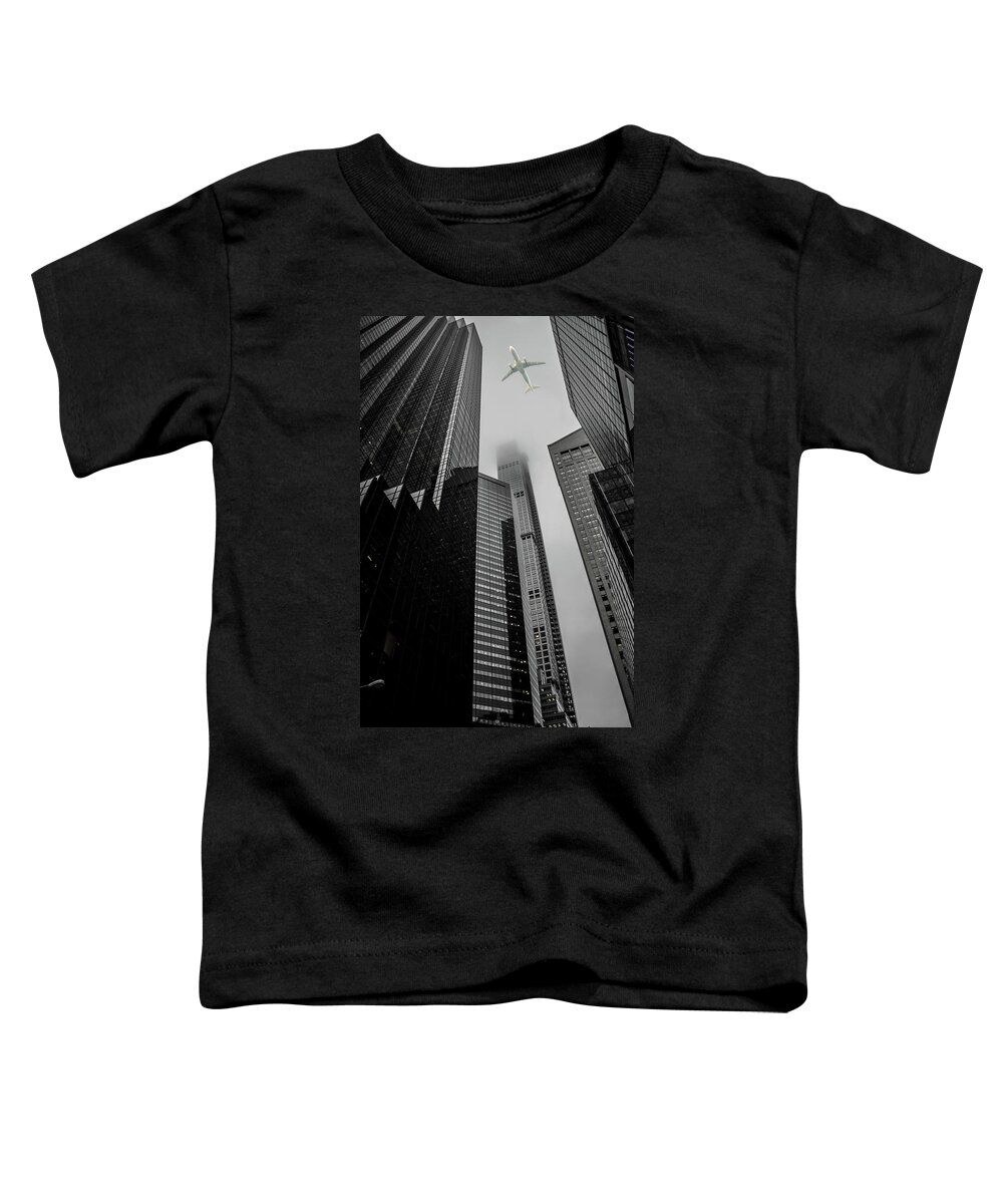 Newyork Toddler T-Shirt featuring the photograph Up Above by Martin Newman