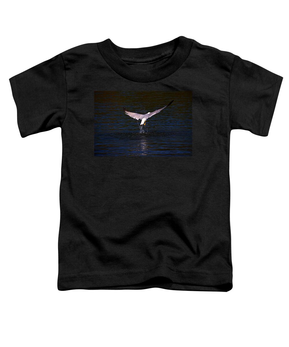 Bird Toddler T-Shirt featuring the photograph Up and Away II by Amanda Struz