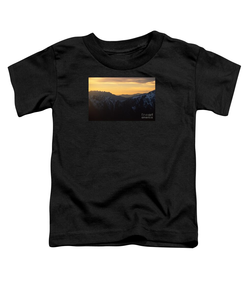 Aerial Toddler T-Shirt featuring the photograph Val Brembana by Riccardo Mottola