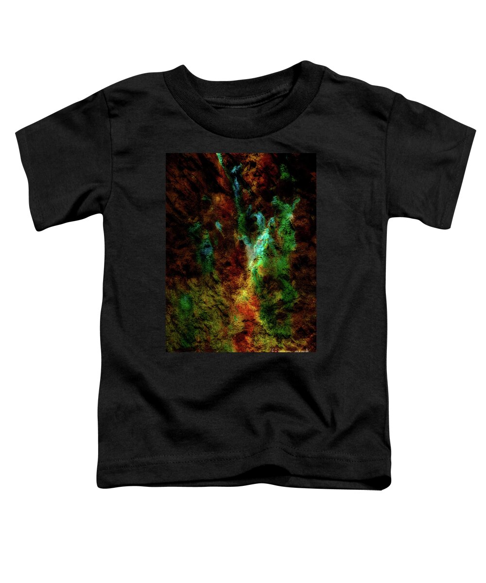 Abstract Toddler T-Shirt featuring the photograph Vikings by Jim Hatch