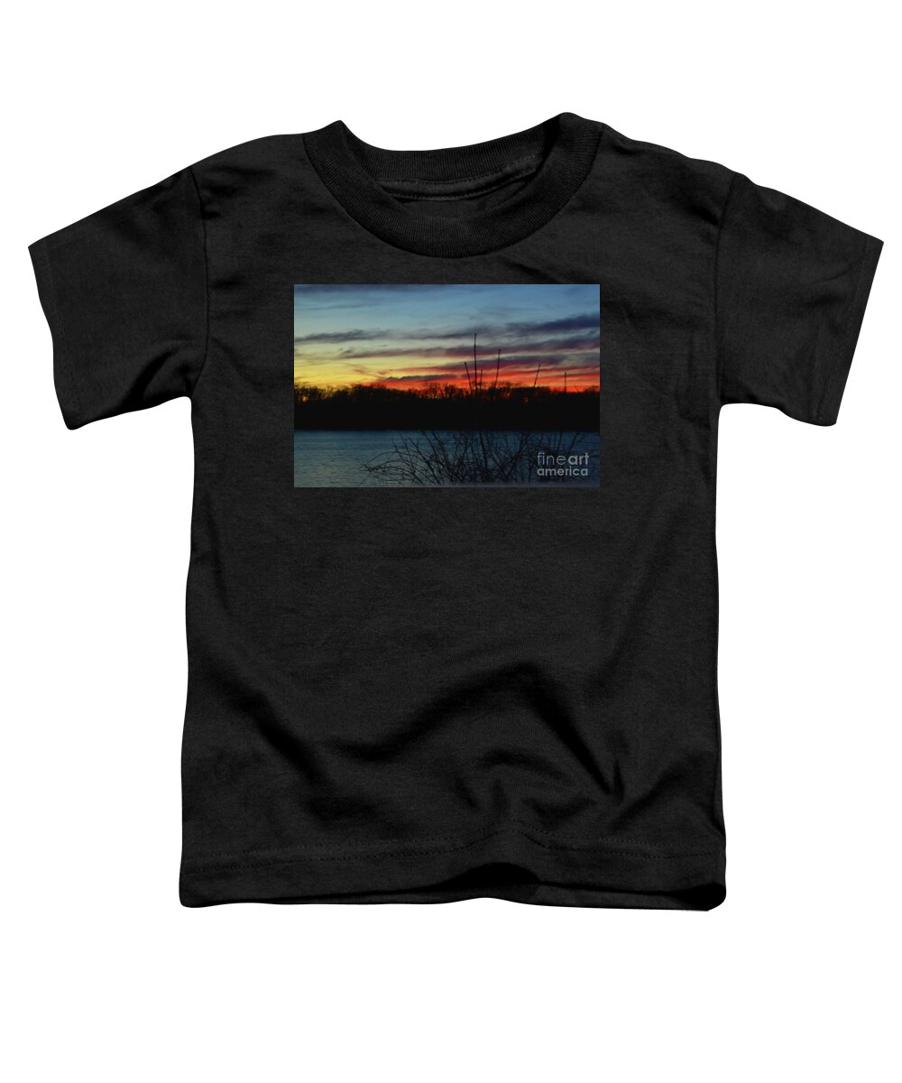 America Toddler T-Shirt featuring the photograph Waiting For The Sun by Robyn King
