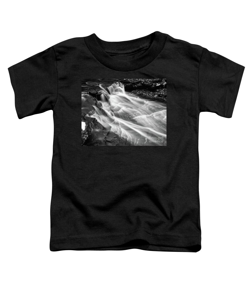 Water Toddler T-Shirt featuring the photograph Water falls by Paul Quinn