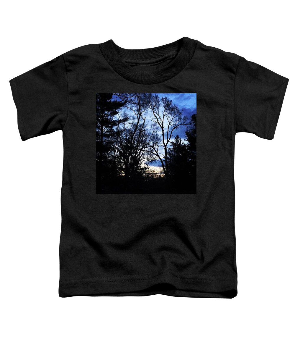 Wallart Toddler T-Shirt featuring the photograph 'Where Have You Been'. by Frank J Casella