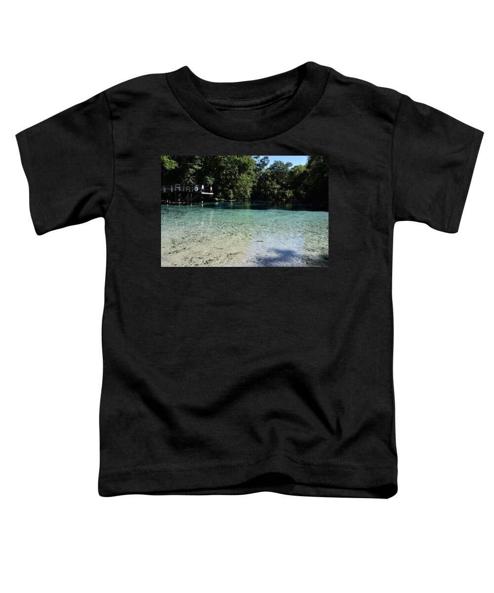White Sands And Clear Water Toddler T-Shirt featuring the photograph White Sands and Clear Water by Warren Thompson