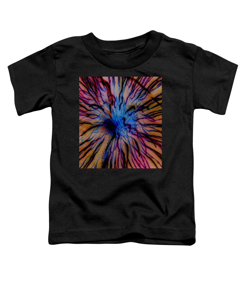 Firework Toddler T-Shirt featuring the photograph Window Of My Soul by Leah McPhail