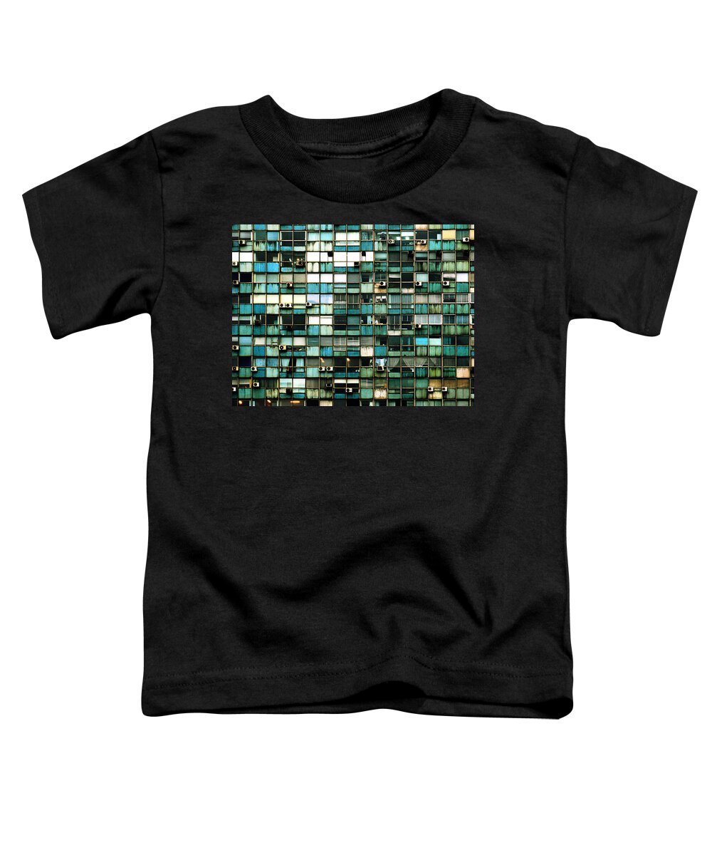 Buenos Aires Toddler T-Shirt featuring the photograph Windows I by Osvaldo Hamer