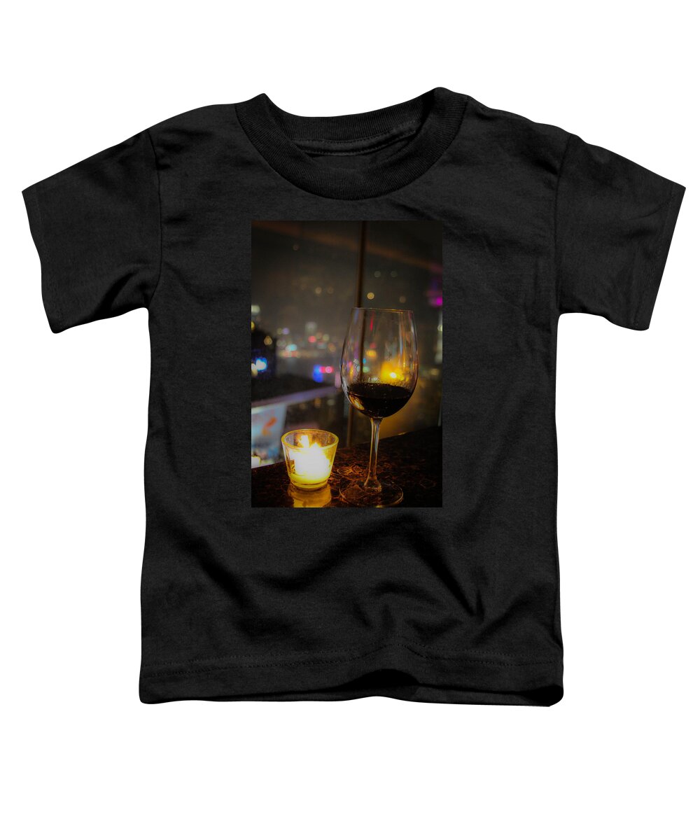 Hong Kong Toddler T-Shirt featuring the photograph Wine Above the Clouds by Joshua Van Lare