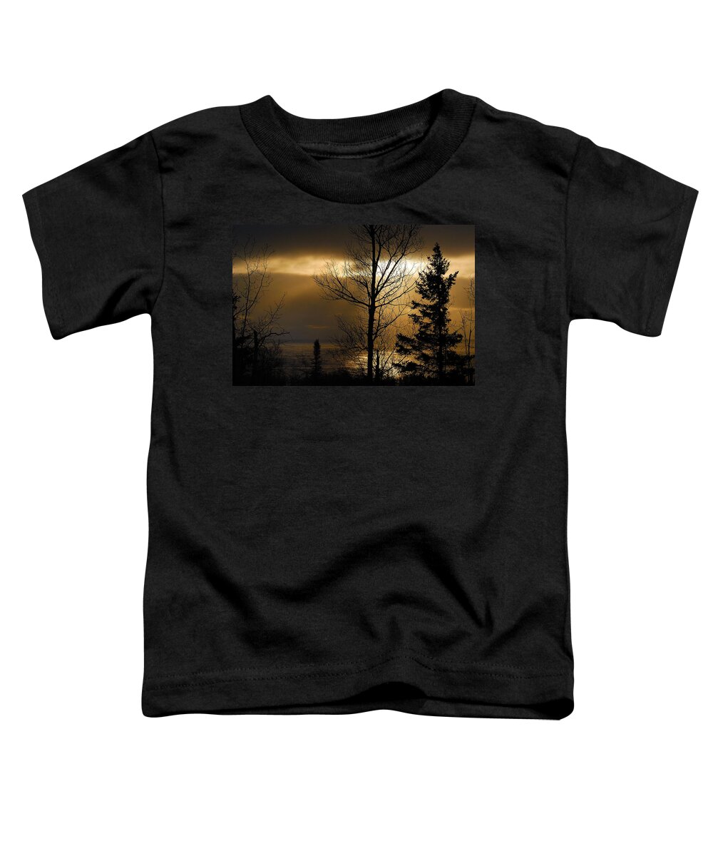 Nature Toddler T-Shirt featuring the photograph Winter Sunrise 1 by Sebastian Musial