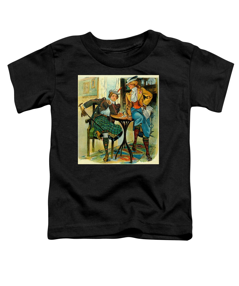 Woman's Club 1899 Toddler T-Shirt featuring the photograph Woman's Club 1899 by Padre Art