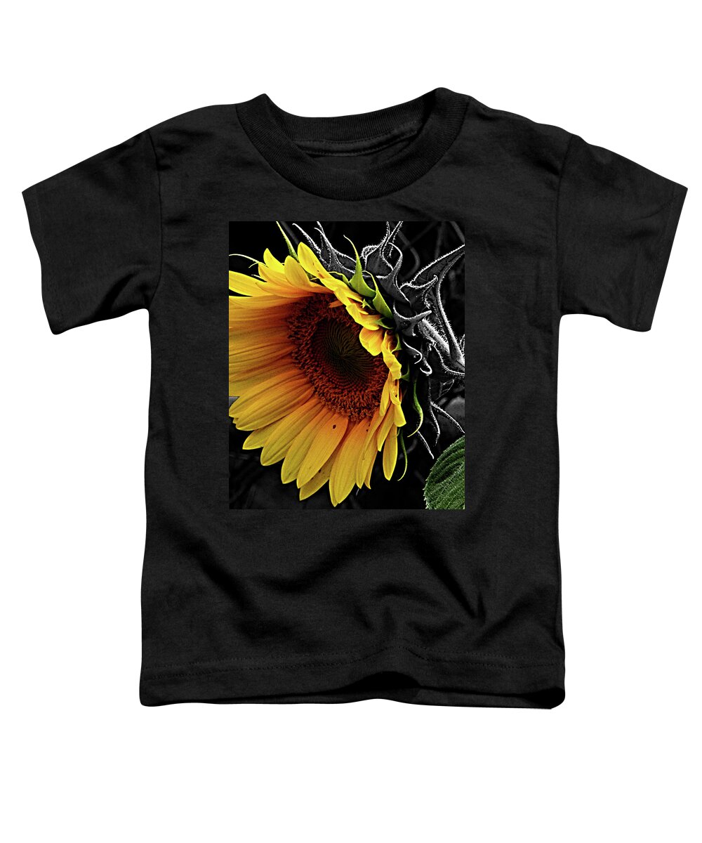 Flower Toddler T-Shirt featuring the photograph Sunflower #1 by Chauncy Holmes