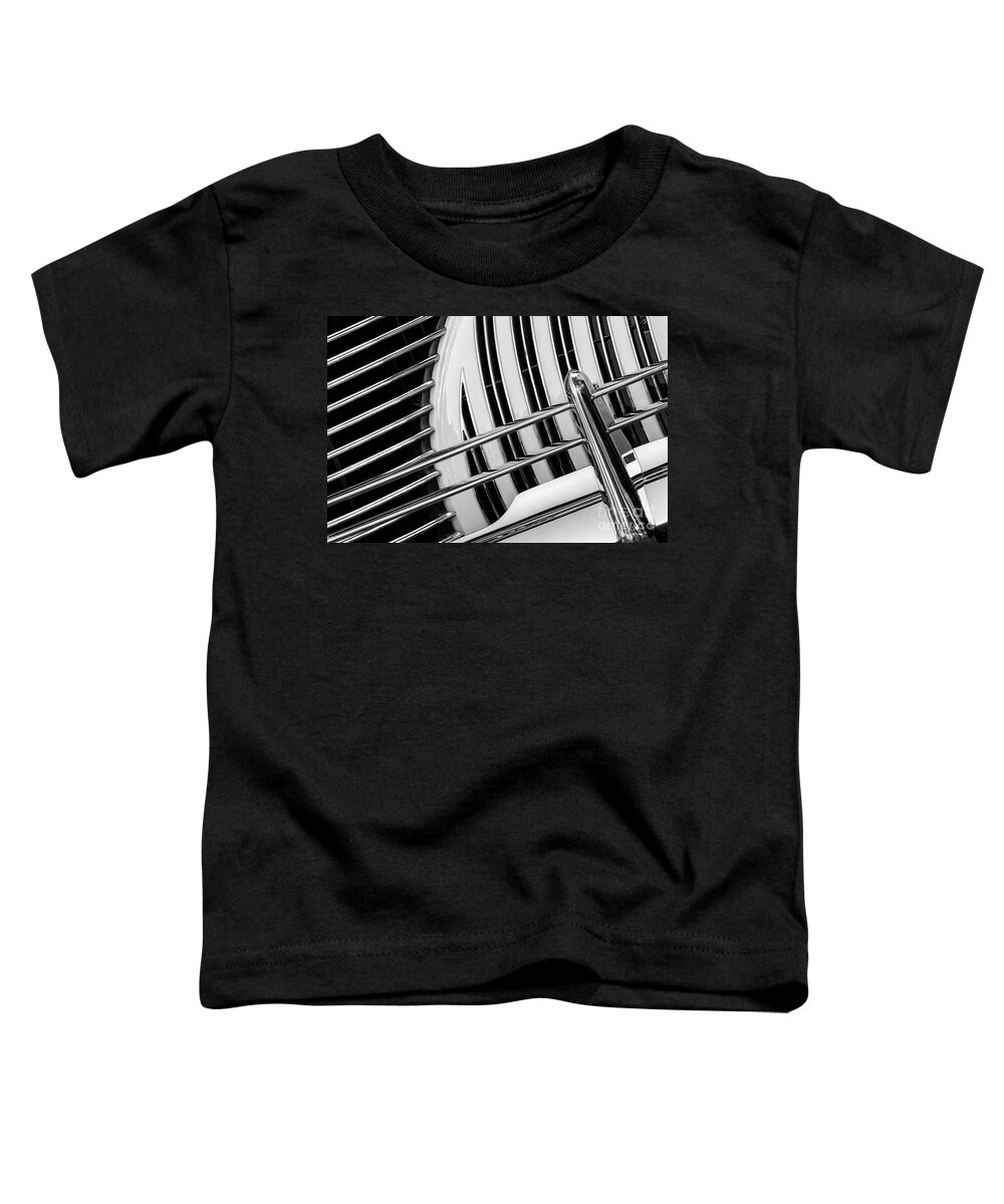 1940 Toddler T-Shirt featuring the photograph '40 Grill Monotone #40 by Dennis Hedberg