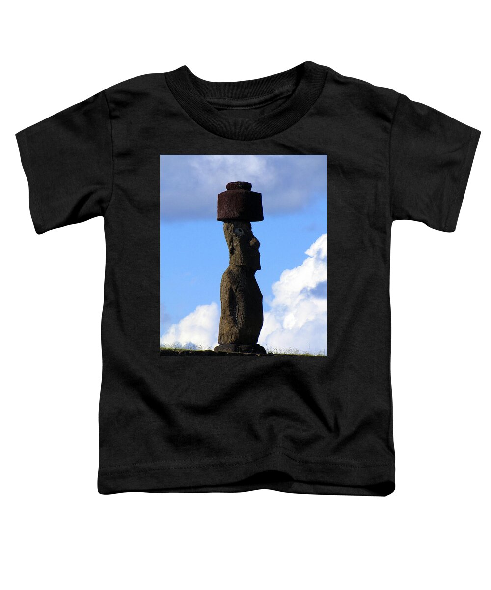 Easter Island Chile Toddler T-Shirt featuring the photograph Easter Island Chile #77 by Paul James Bannerman
