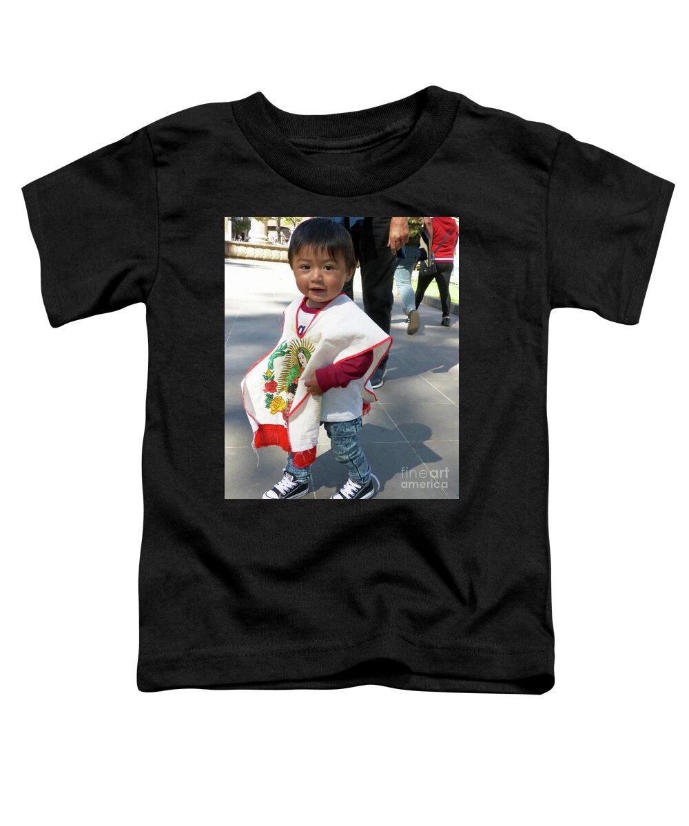 Mexican Child Toddler T-Shirt featuring the photograph A Little Love by Rosanne Licciardi