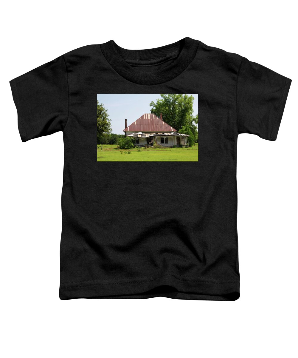 Historic Toddler T-Shirt featuring the photograph Annie is Still Home by Kelly Gomez