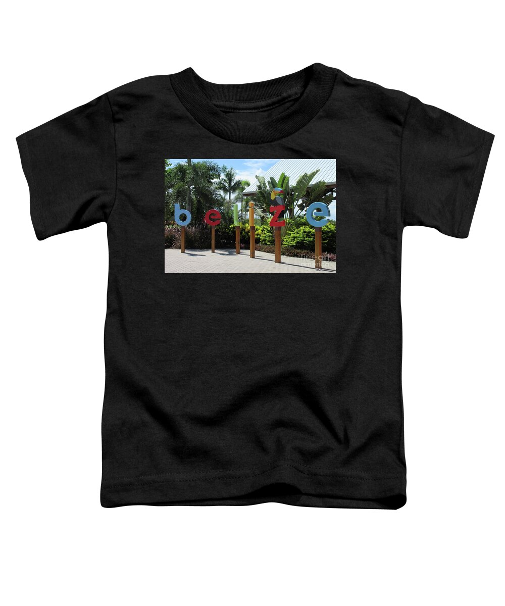 Belize Toddler T-Shirt featuring the photograph Belize by Randall Weidner