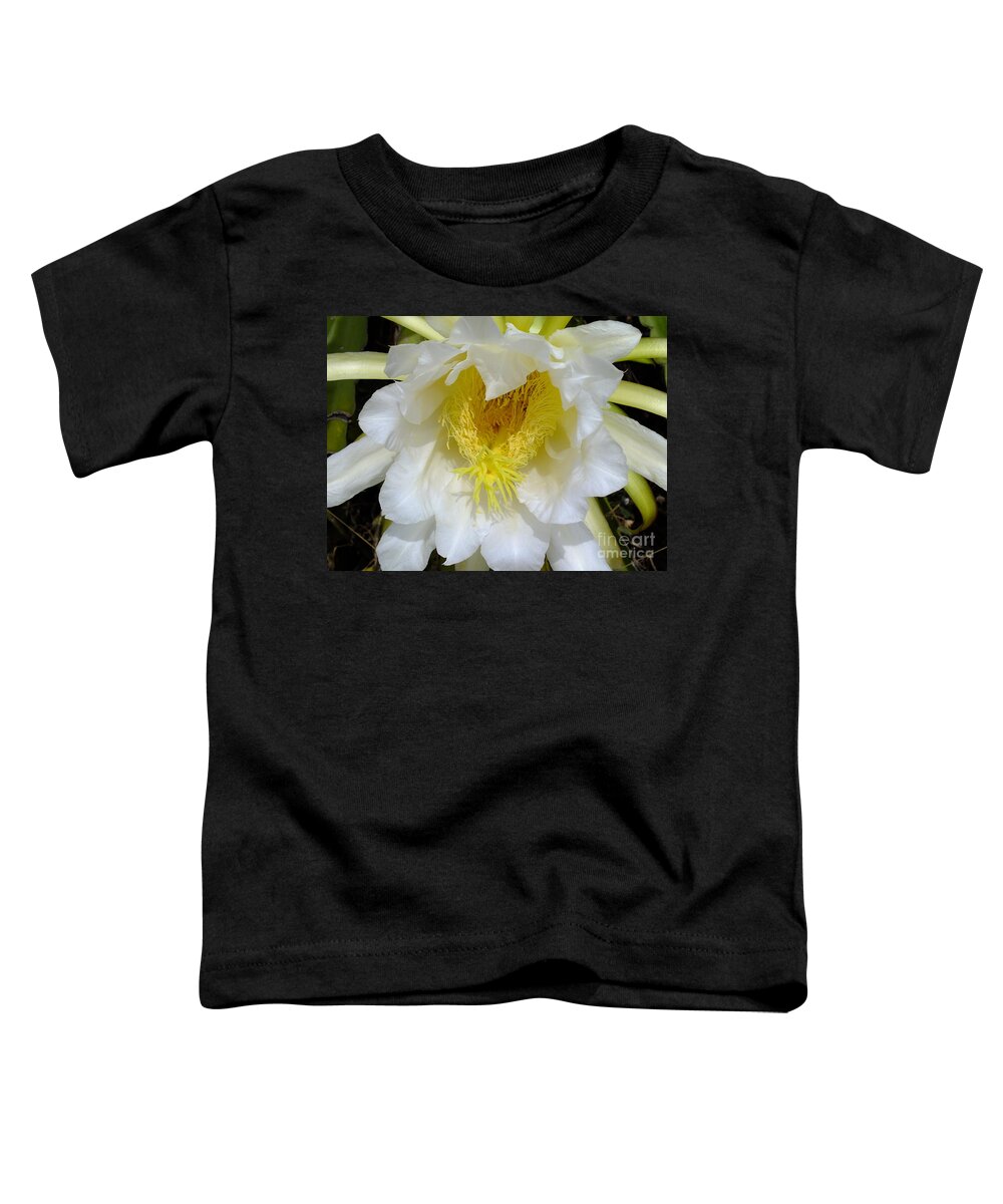 Cactus Toddler T-Shirt featuring the digital art Cactus smile by Yenni Harrison