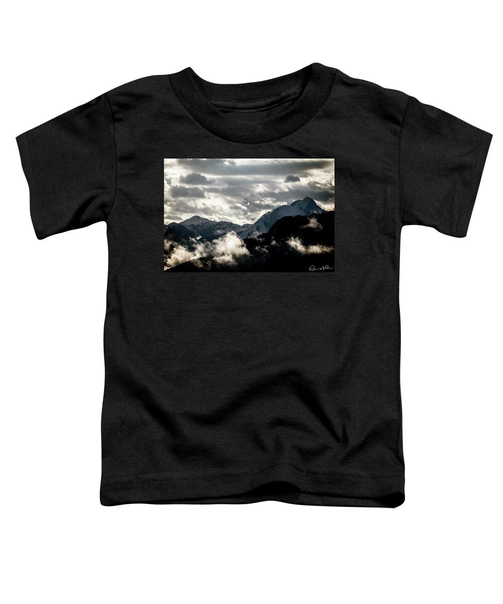 Canon 7d Mark Ii Toddler T-Shirt featuring the photograph Clouds Above All by Dennis Dempsie