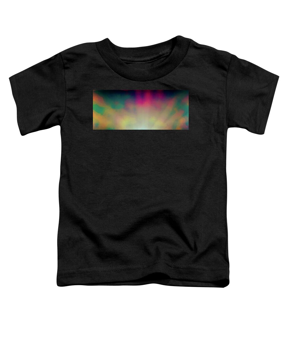 Colorburst Toddler T-Shirt featuring the photograph Psychedelic by Debra Grace Addison