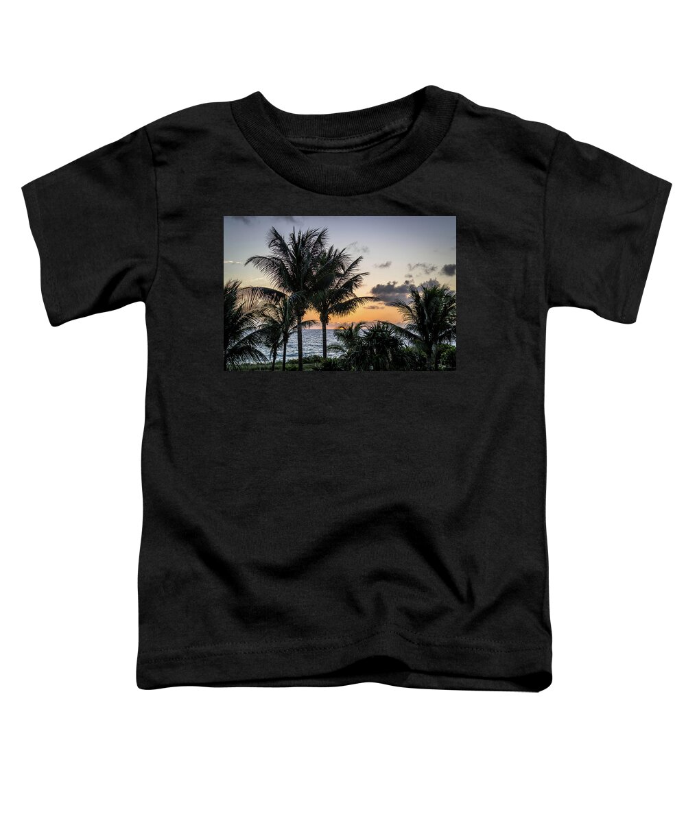 Miami Toddler T-Shirt featuring the photograph Good Morning, Sun by Susie Weaver