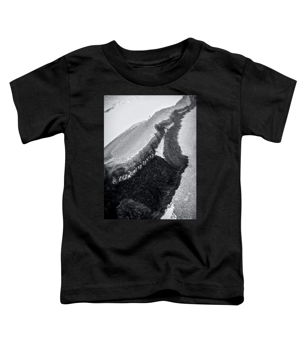 Ice Toddler T-Shirt featuring the photograph Ice Cold Floe by James Aiken