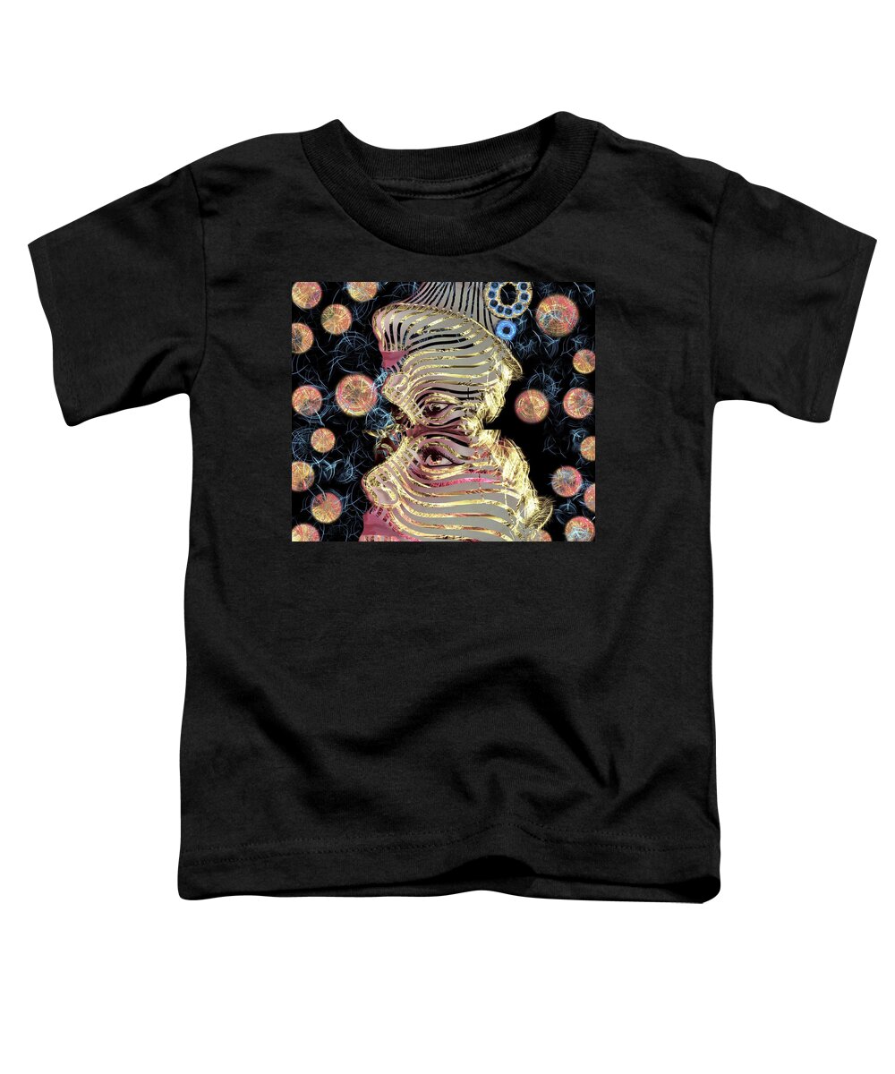 Beauty Toddler T-Shirt featuring the photograph Mask My Minds Eye by Joan Stratton