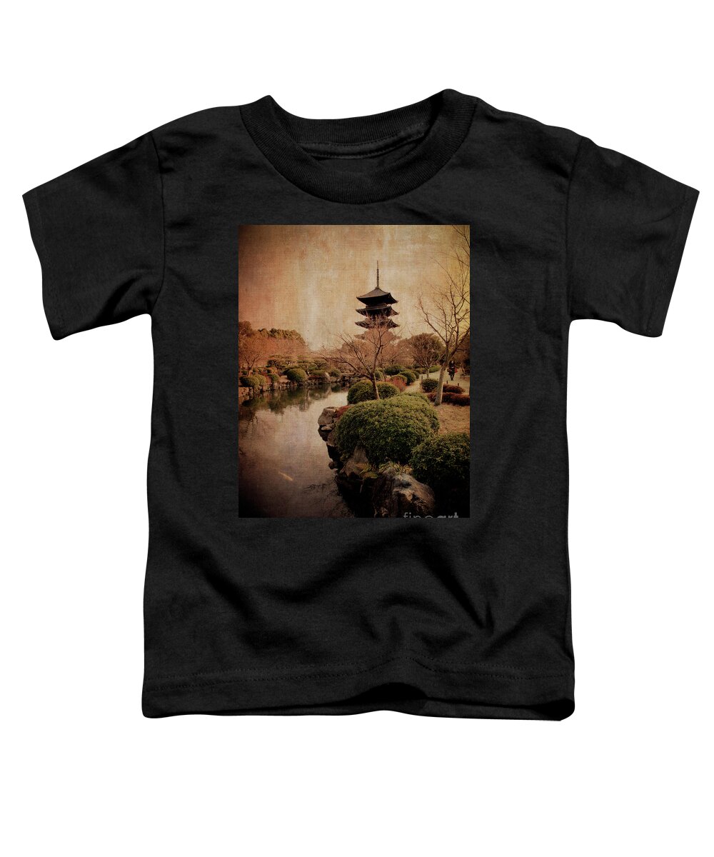Tōji Toddler T-Shirt featuring the photograph Memories of Japan 2 by RicharD Murphy