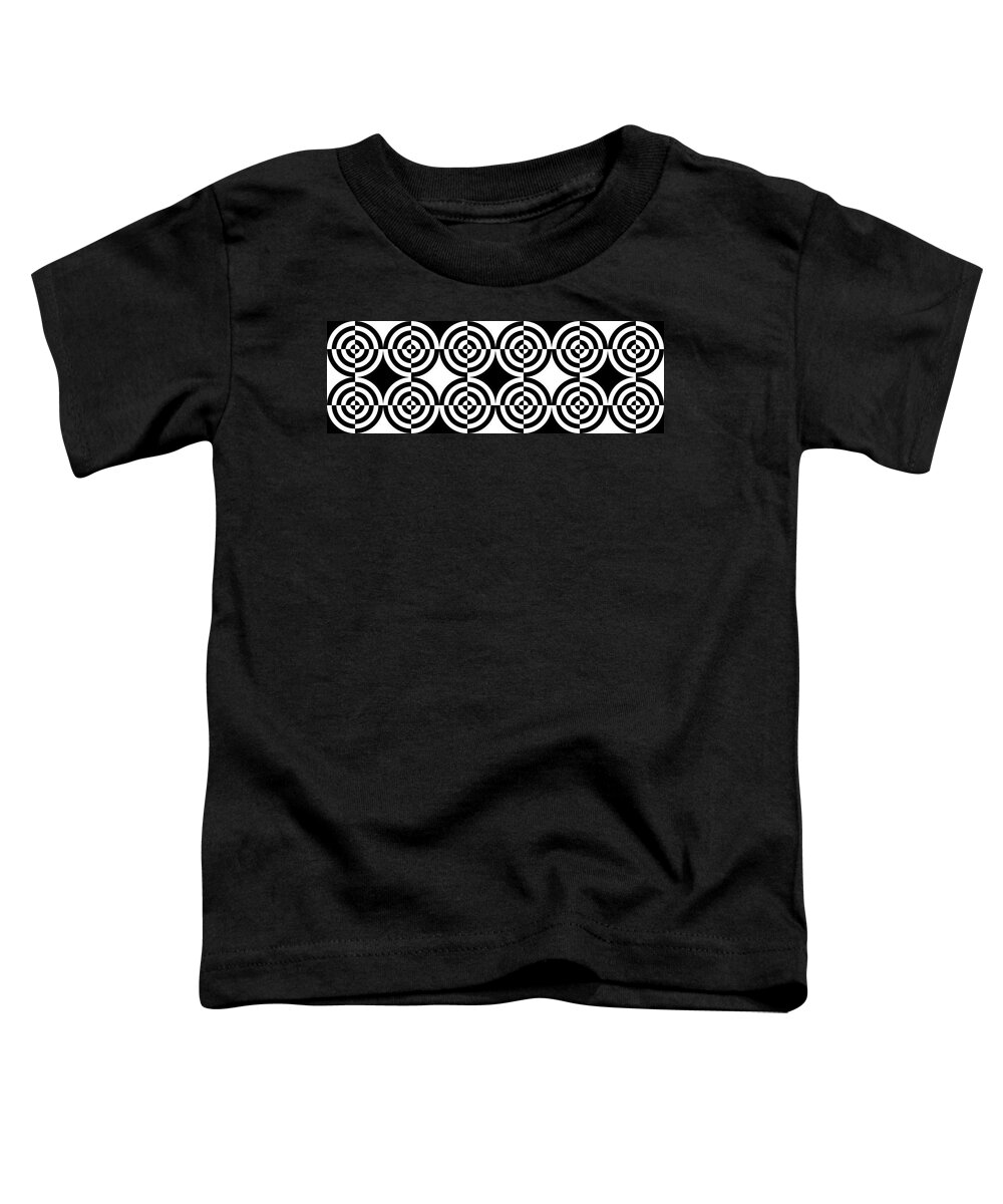 Abstract Toddler T-Shirt featuring the digital art Mind Games 106 by Mike McGlothlen