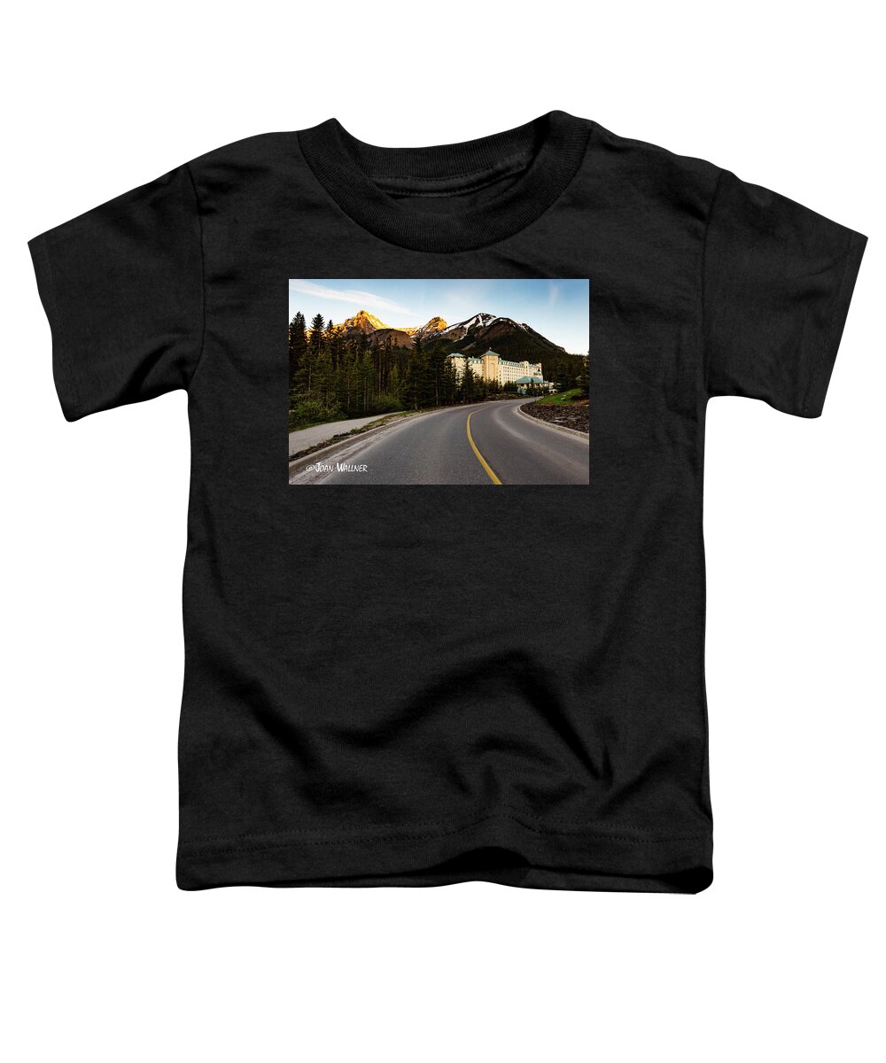 Alberta Toddler T-Shirt featuring the photograph Morning Radiance by Joan Wallner