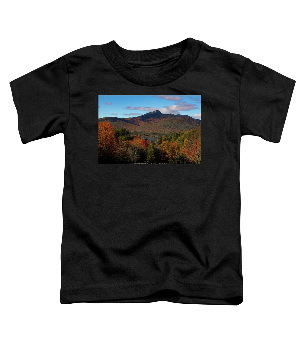 Chocorua Fall Colors Toddler T-Shirt featuring the photograph Mount Chocorua New Hampshire by Jeff Folger