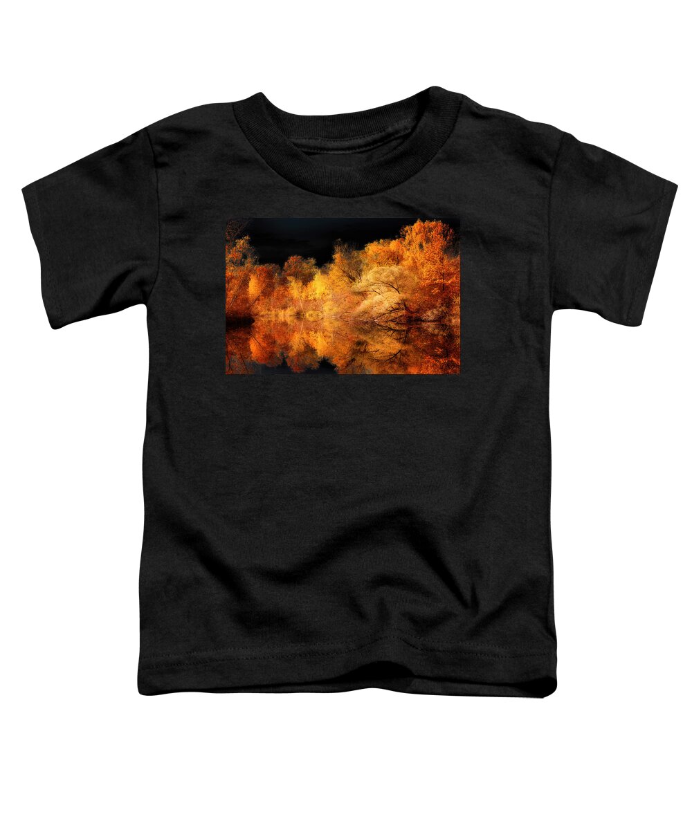 Autumn Toddler T-Shirt featuring the photograph New Look by Philippe Sainte-Laudy