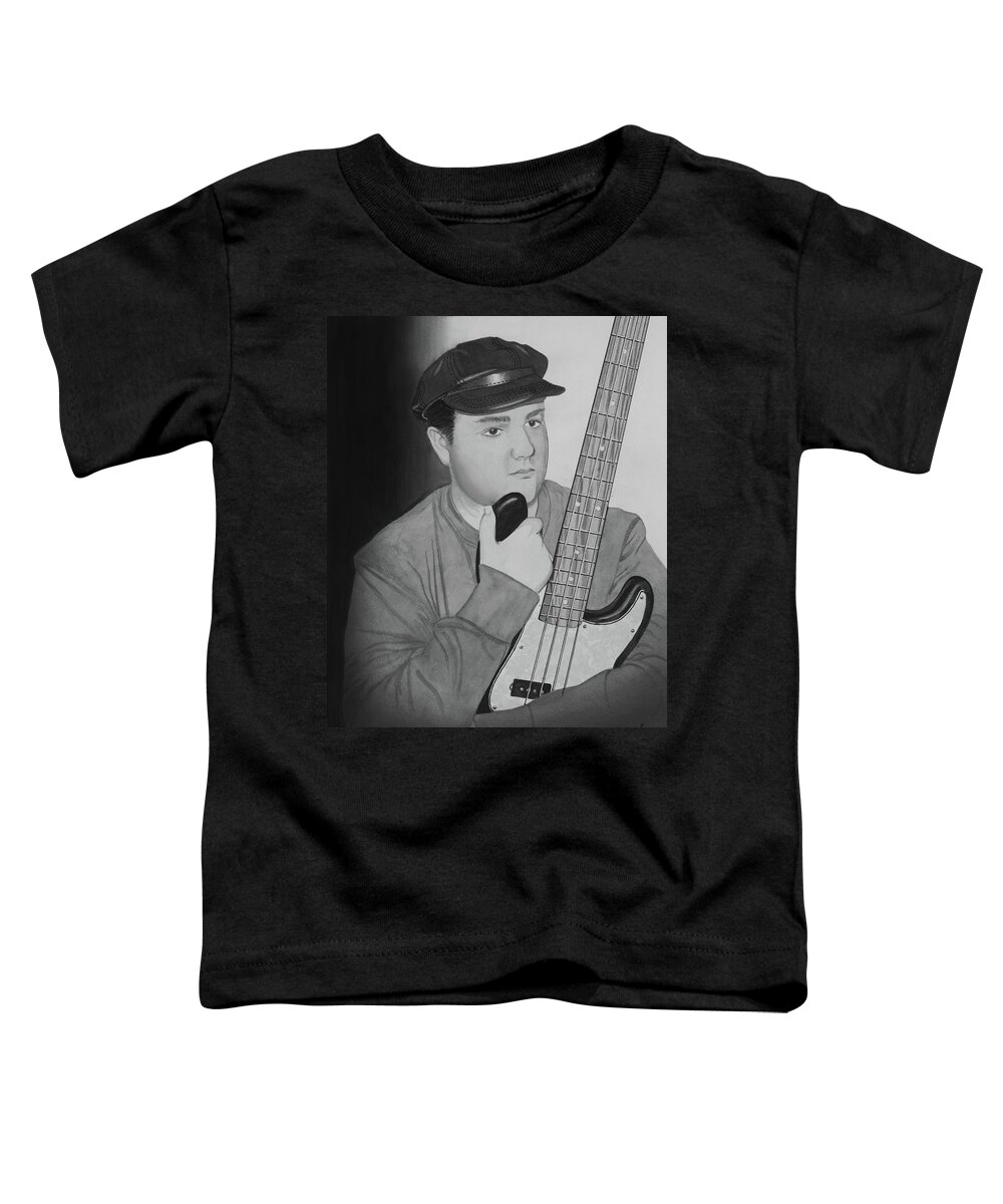 Guitars Toddler T-Shirt featuring the painting Owen by Ferrel Cordle