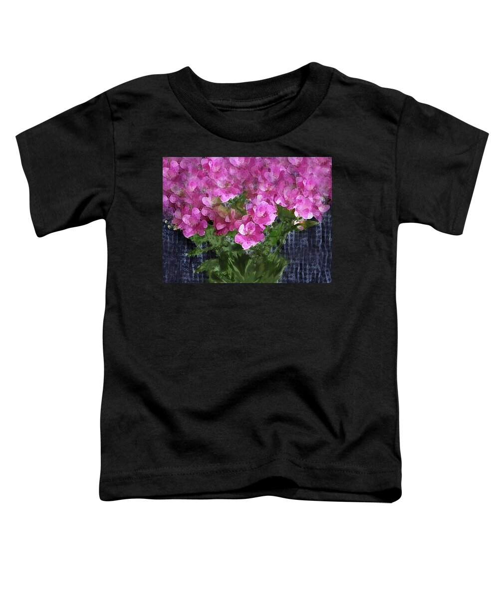 Flower Toddler T-Shirt featuring the photograph Pink Flowers of the J Collection by Corinne Carroll